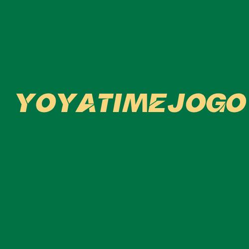 Logo da YOYATIMEJOGO